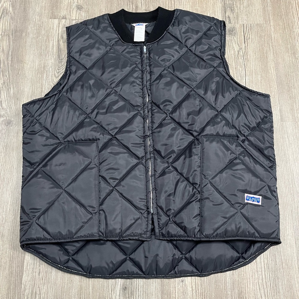 Vintage Big Smith Men’s Puffer Vest. Size 3XL MADE IN USA